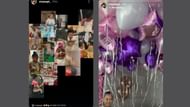Carmelo Anthony's ex shares her daughter's birthday snaps on her IG story. (Credits: @miaangel_/Instagram)